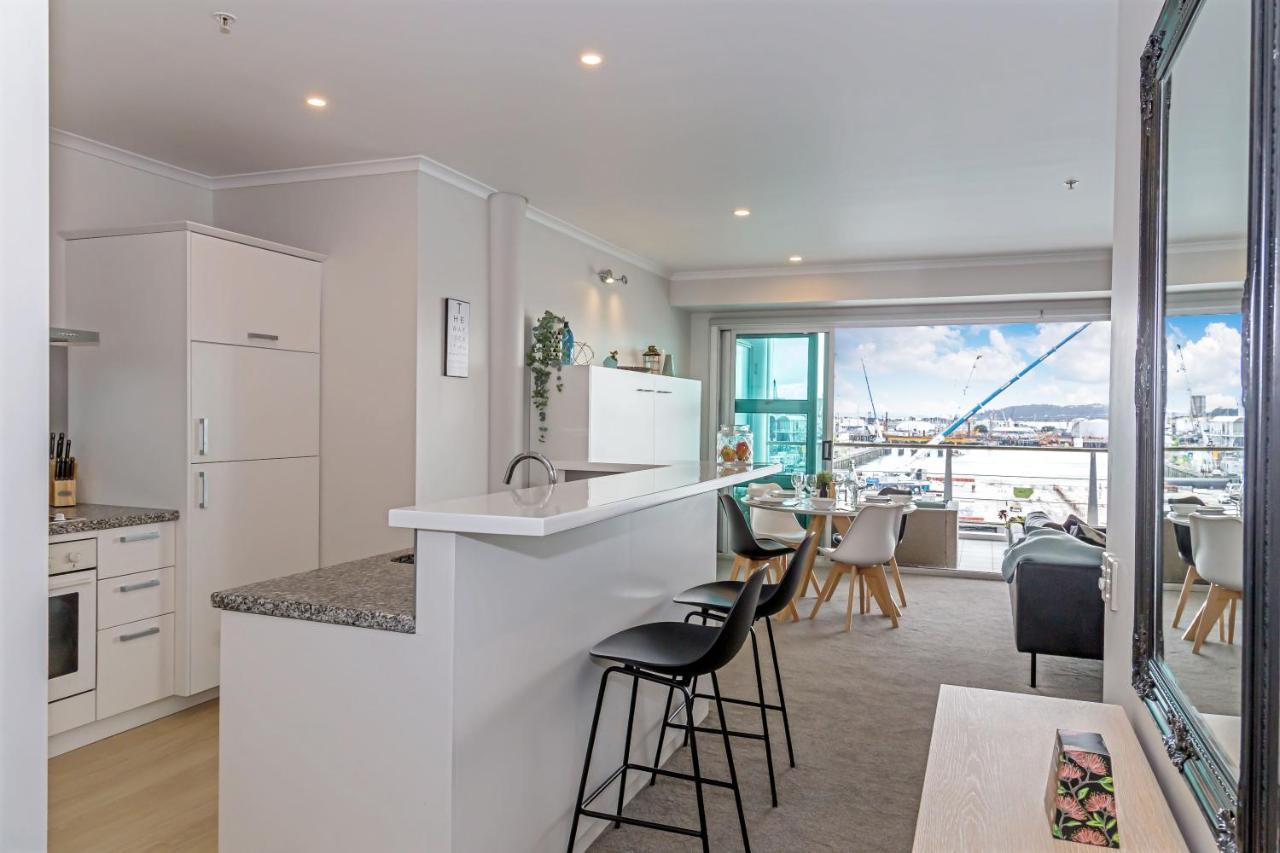 Qv Elegant Modern Apt With Water View - 982 Auckland Eksteriør billede
